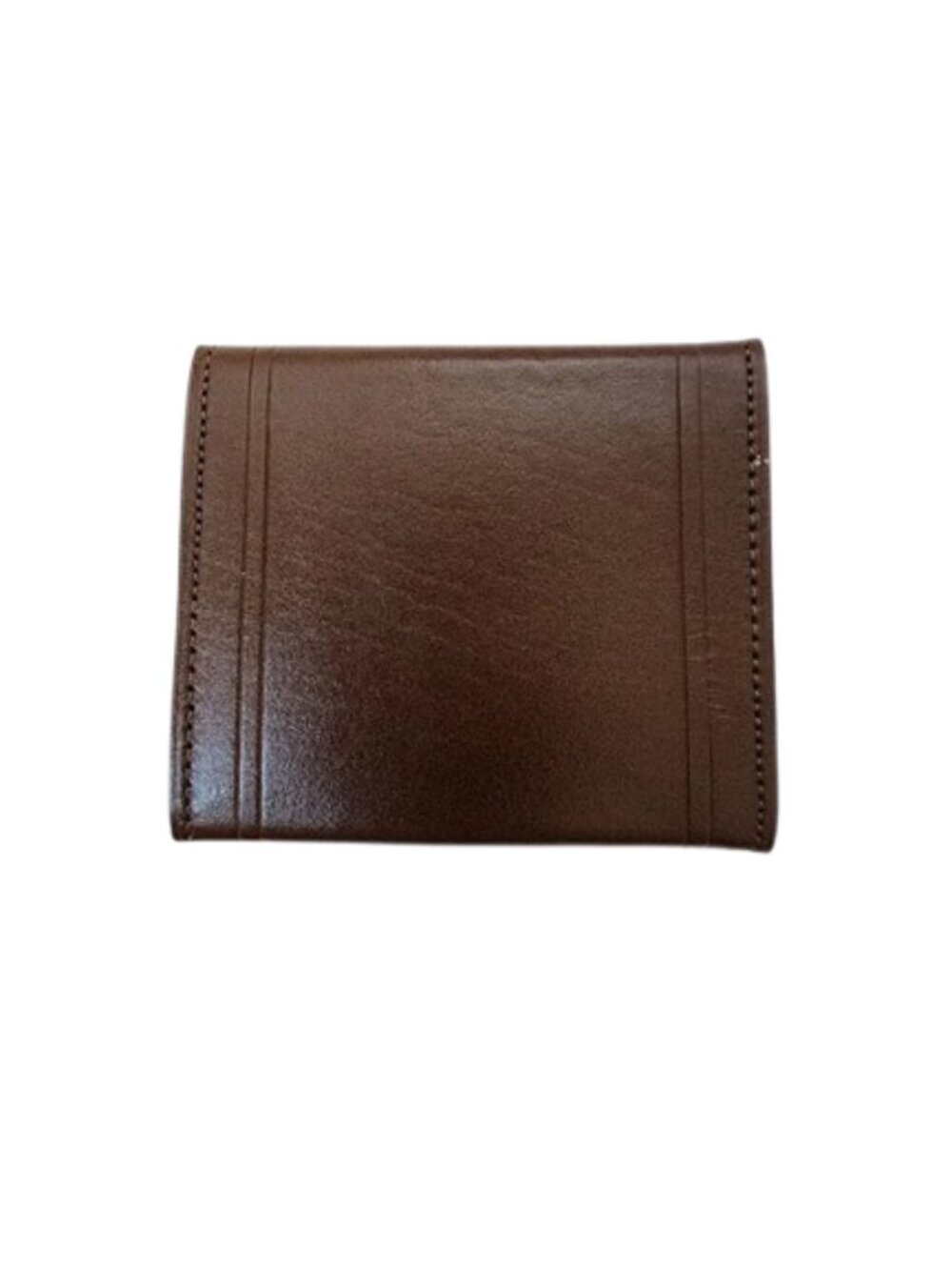 Vintage Yves Saint Laurent YSL Brown Leather Card Coin Holder Wallet Case - Picture 3 of 6